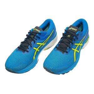 ASICS GT-2000 9 Running Shoes Men Size 10 Blue Lime‎ 1011A983 FlyteFoam